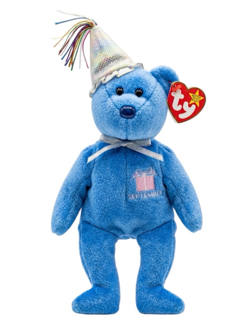 TY September Birthday Bear Beanie Baby